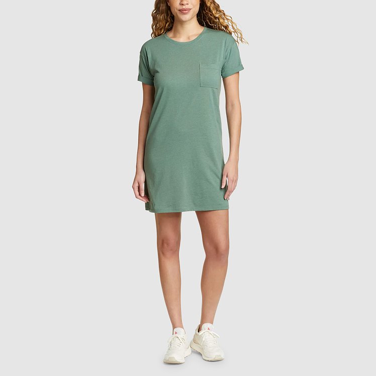 Women's Coast And Climb Short-sleeve T-shirt Dress | Eddie Bauer