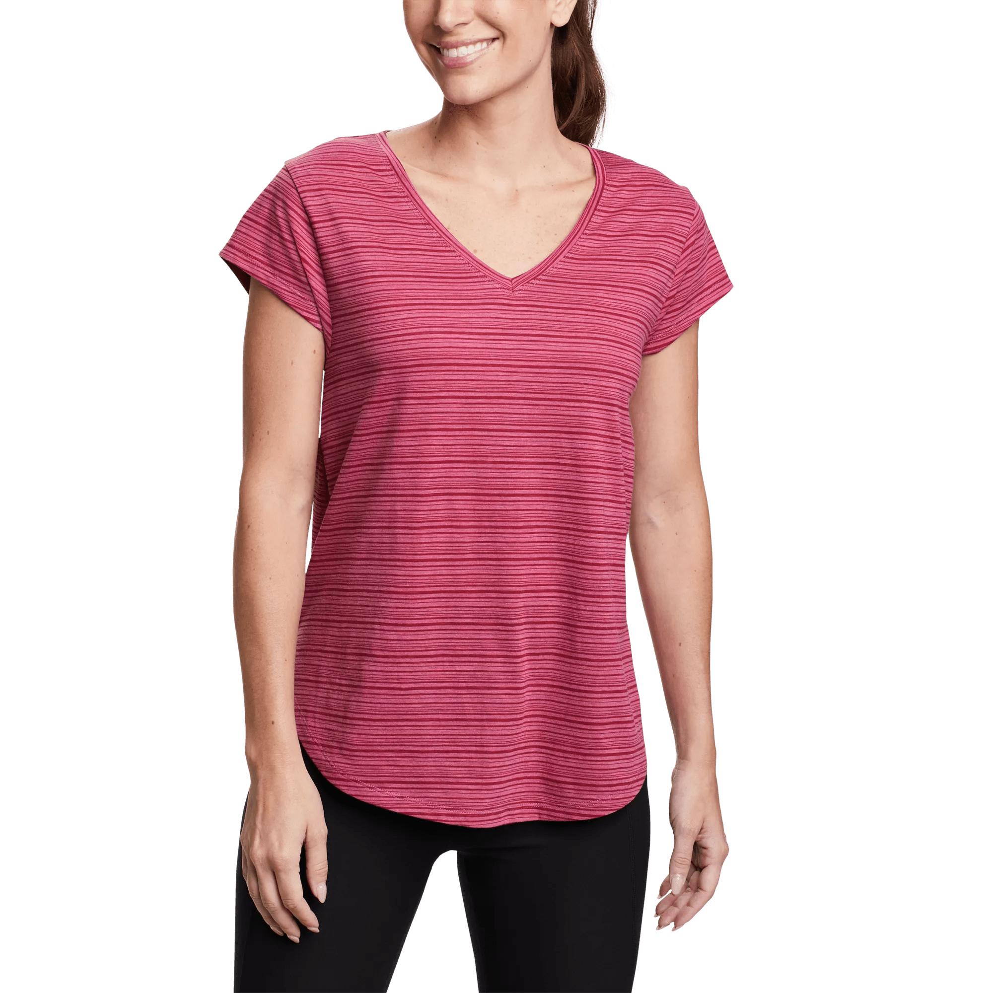 Tryout Short-Sleeve V-Neck T-Shirt - Print