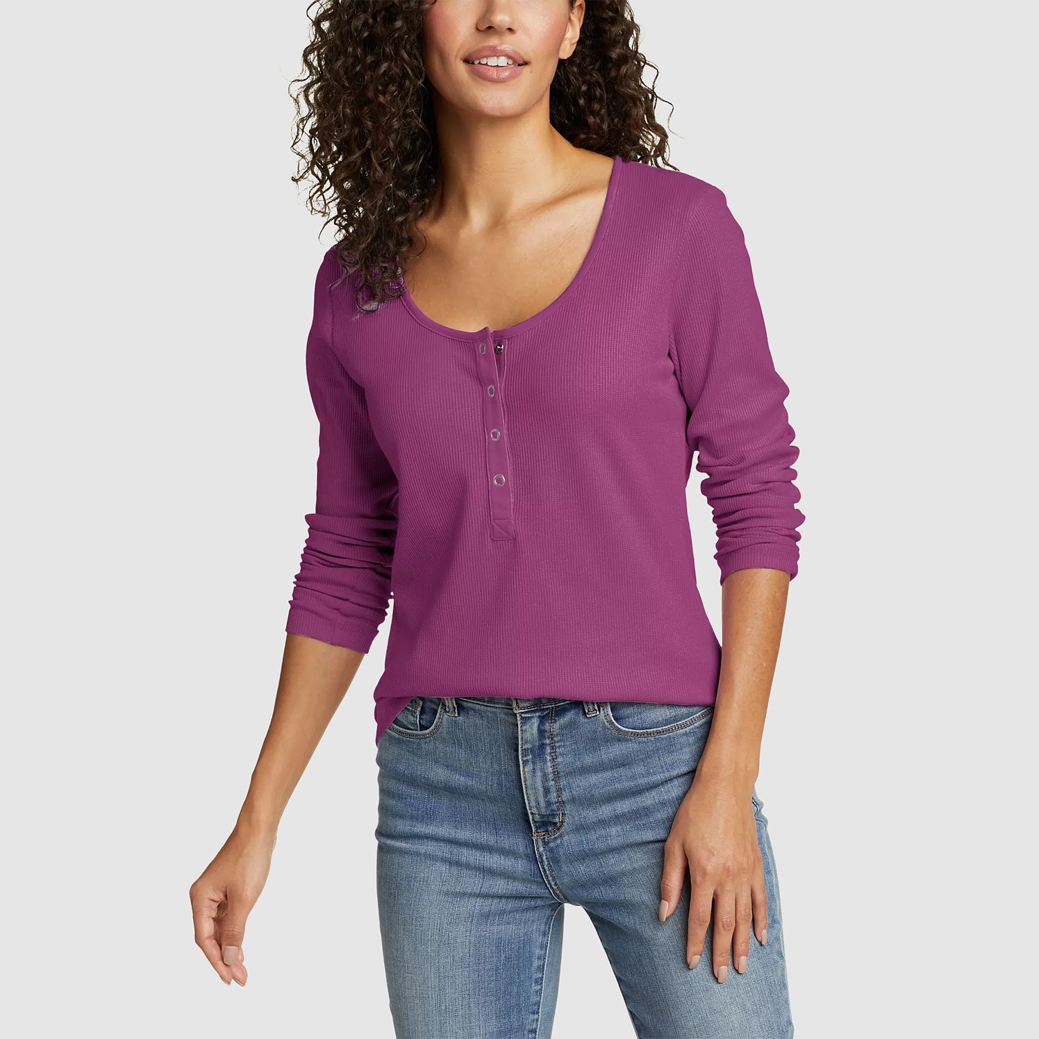 Women's Thermal Snap Henley