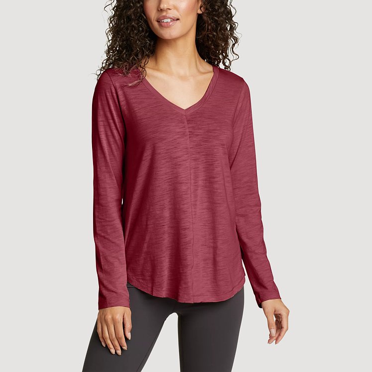Women's Concourse Long-sleeve Shirt | Eddie Bauer