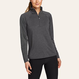 Image of Women's Trail Runner Long-Sleeve 1/2-Zip