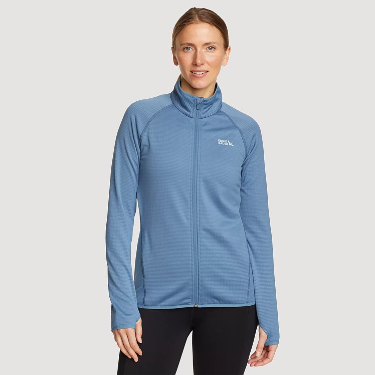 アウターその他 EiDER GRID grid UNI fleece jacketGrayish BLUE DUU23166GB Women's Activator Grid Fleece Full-zip | Eddie Bauer