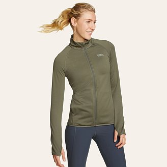 Womens Activator Grid Fleece Full-Zip