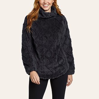 Women's Fast Fleece Plush Cable Fleece