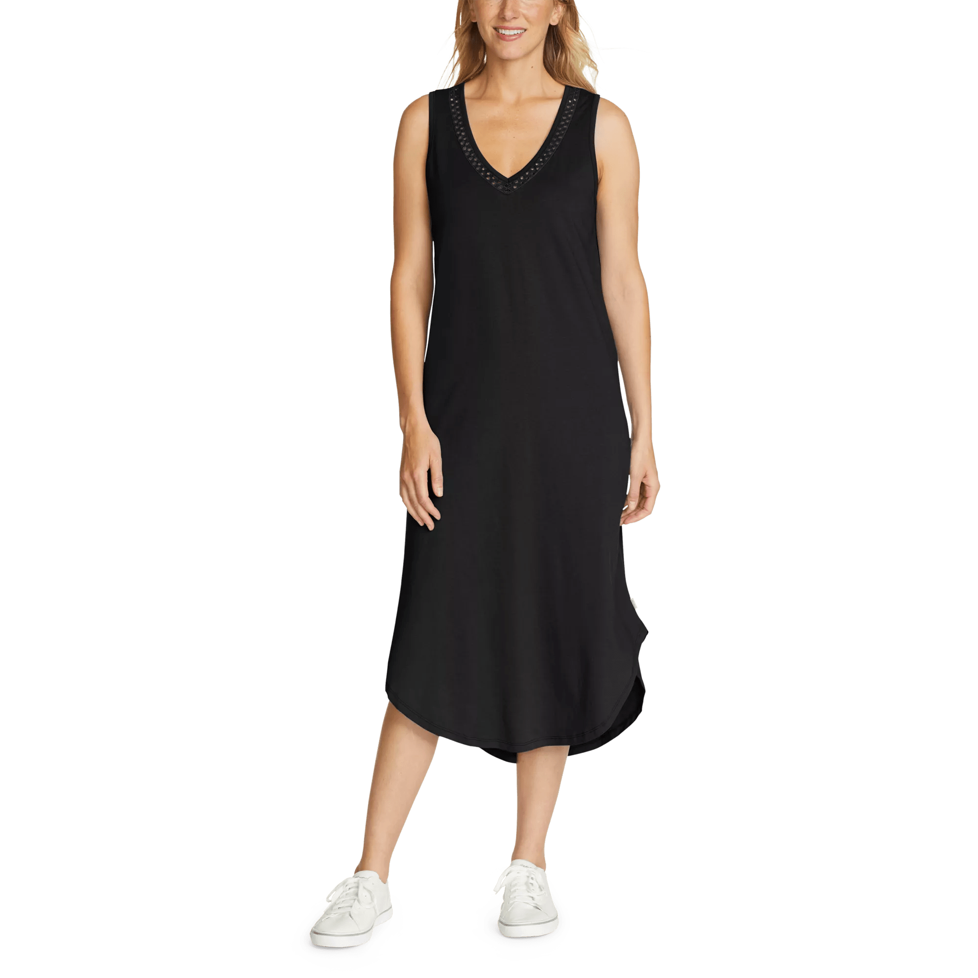 Coast And Climb Cutwork Dress