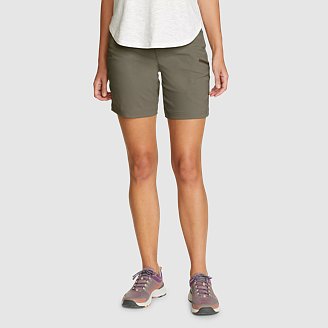 Eddie Bauer Women's Trail Tight Knee Shorts, Black, X-Small : Clothing,  Shoes & Jewelry 