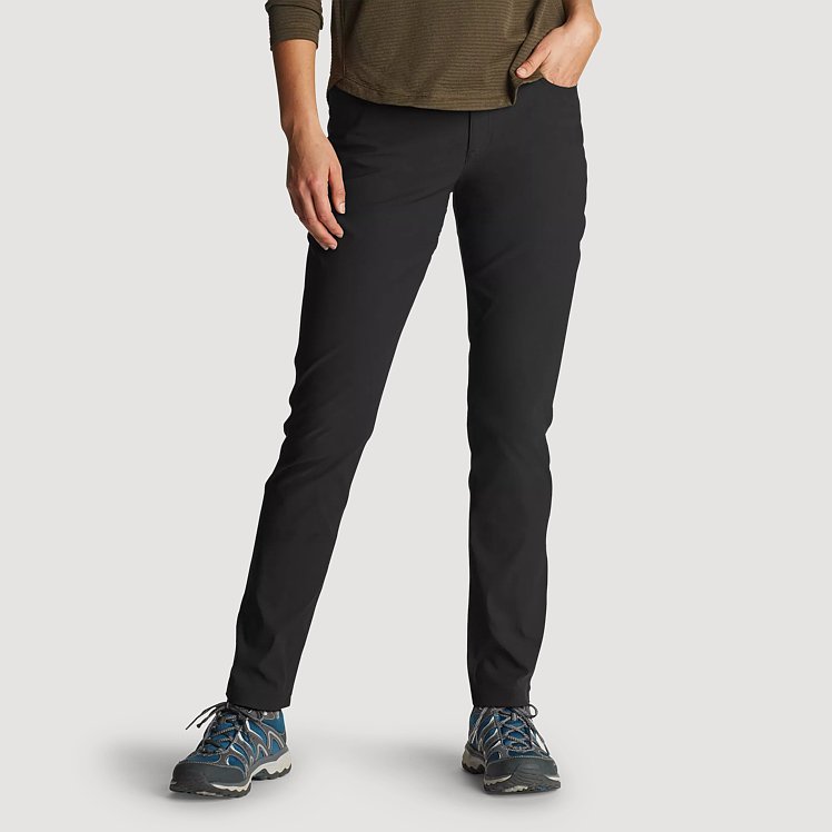Women's Rainier Slim Straight Pants Eddie Bauer Outlet