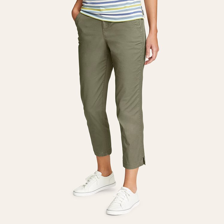 Eddie bauer womens khaki pants deals