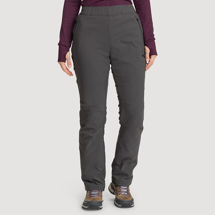 Lined Pull Eddie Bauer Polar Fleece Lined Pants Women's Rainier