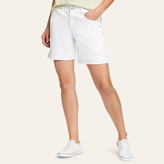 Women s Boyfriend Denim Shorts Eddie Bauer
