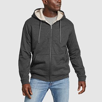 Eddie Bauer Men's Marine Air UPF Long-Sleeve Hoodie