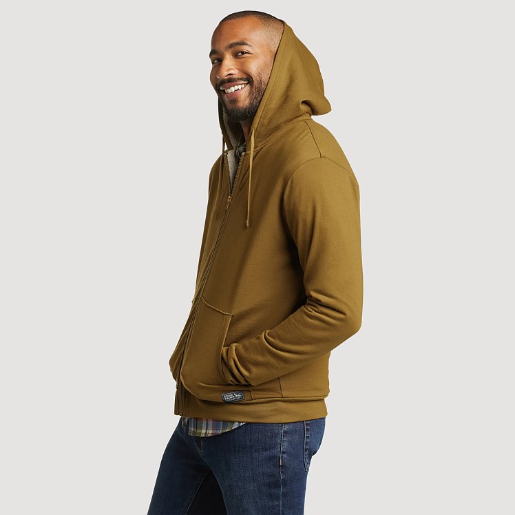 Men's Everyday Fleece Full-zip Faux Shearling-lined Hoodie | Eddie
