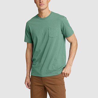 Basic 1990s Eddie Bauer Pocket Tee