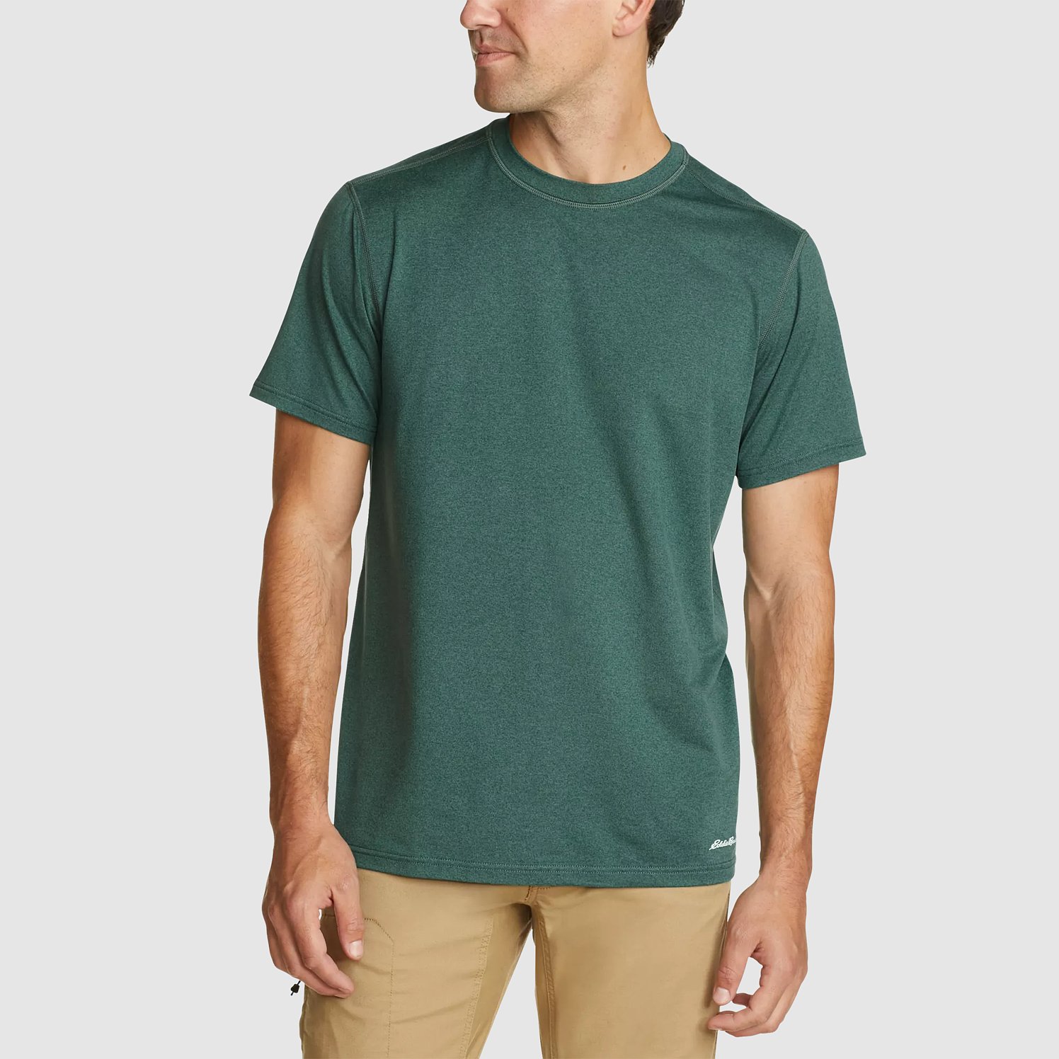 Eddie Bauer Men's Resolution Short-Sleeve T-Shirt - Blue - Size L