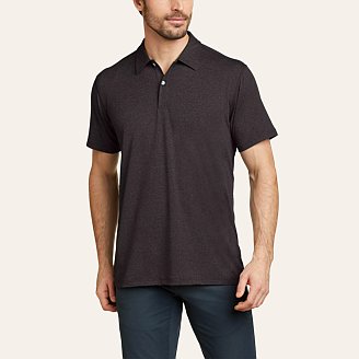 Eddie Bauer Men's UPF Guide 2.0 Long-Sleeve Shirt, Dusted Indigo, Small