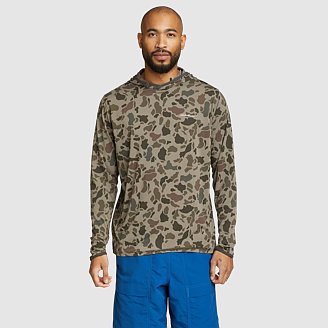 Men's Marine Air UPF Long-Sleeve Hoodie