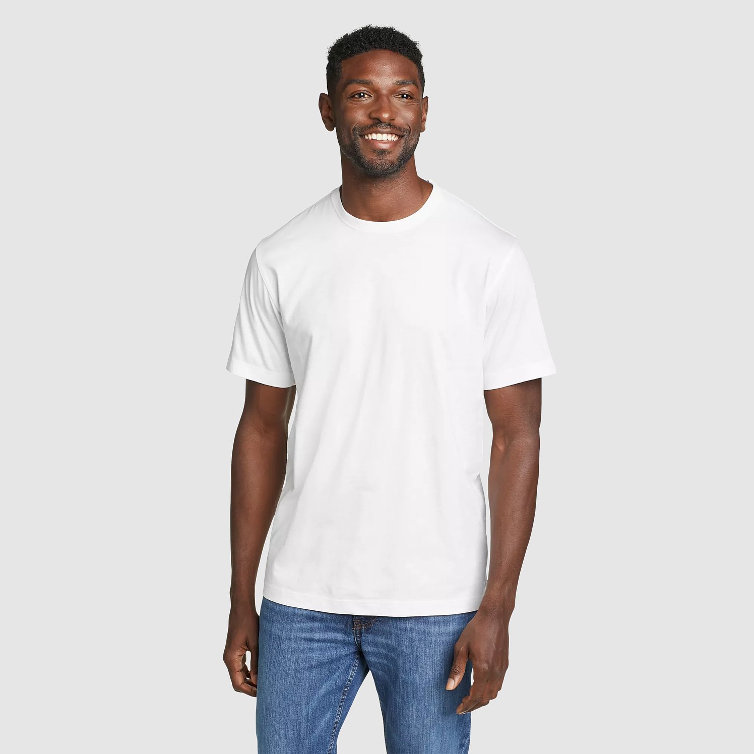 Eddie Bauer Men's Legend Wash 100% Cotton Short-Sleeve Pocket T-Shirt