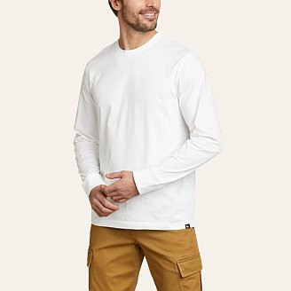 Eddie Bauer Men's Legend Wash Pro Long-Sleeve Pocket T-Shirt