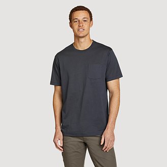 Image of Men's Legend Wash Classic Short-Sleeve 100&#37; Cotton Pocket T-Shirt