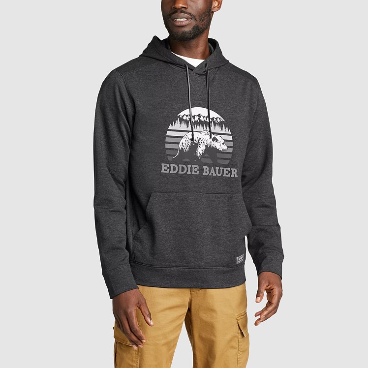 Everyday Fleece Pullover Hoodie Bear Eddie Bauer