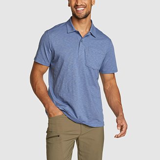 Men's Getaway Slub Polo Shirt