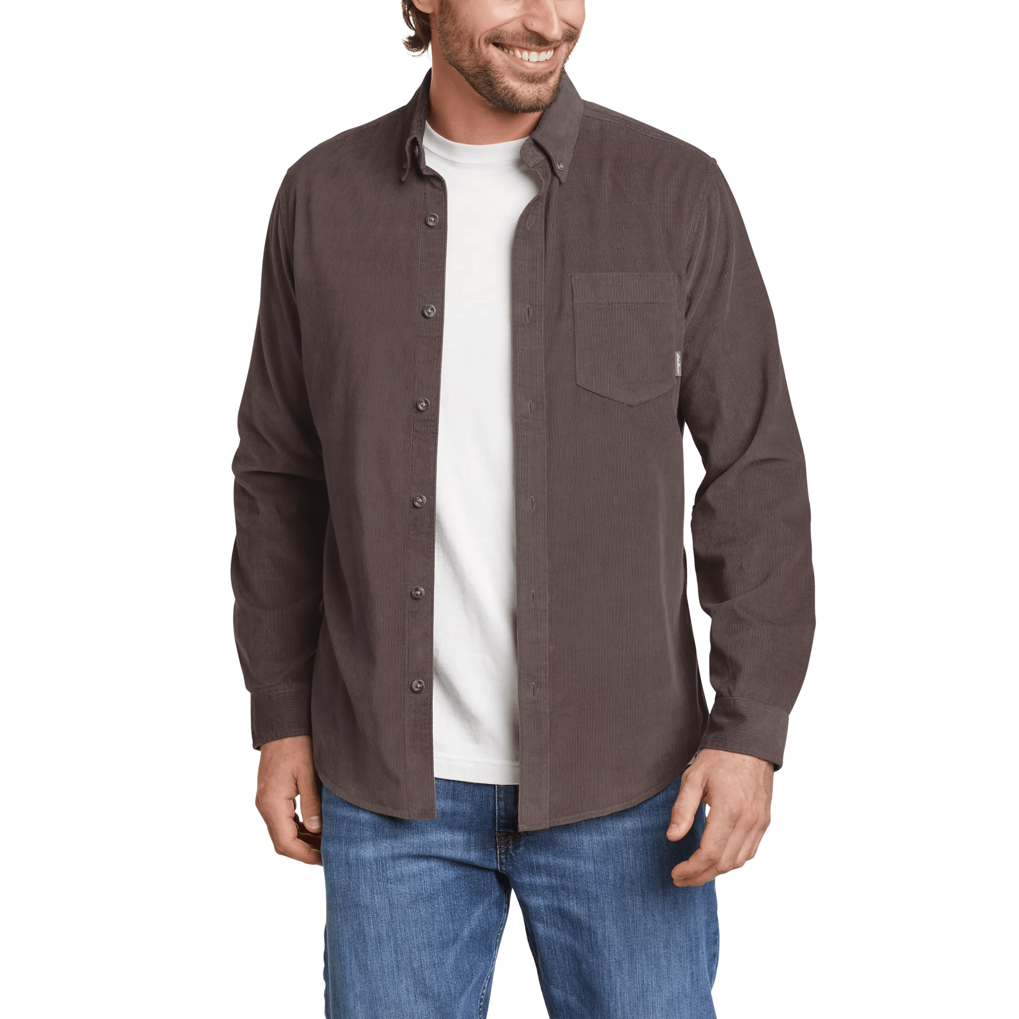 Corduroy Long-Sleeve Shirt