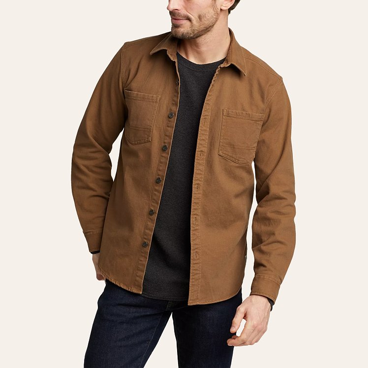 Eddie bauer shirt jacket best sale