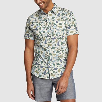Men's Short-Sleeve Adventurer FLEX Shirt - Print