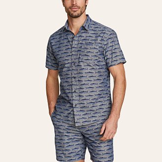 Image of Men's Camano Short-Sleeve Shirt - Print