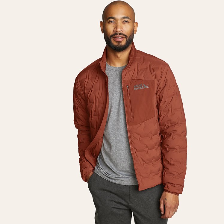 Men's stretch down jacket sale