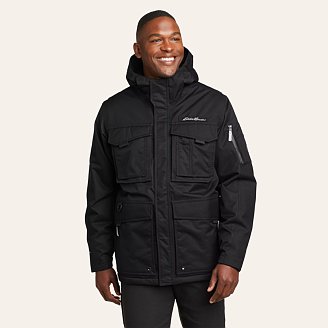 Eddie Bauer Men's Everson Down Jacket, Capers, Small at  Men's  Clothing store