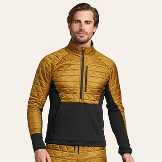 Image of Men's Chair Six Hybrid 1/2-Zip Ski Pullover