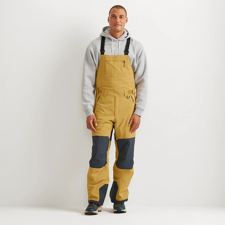 Men's Powder Search Pro Insulated Waterproof Ski Bib | Eddie Bauer