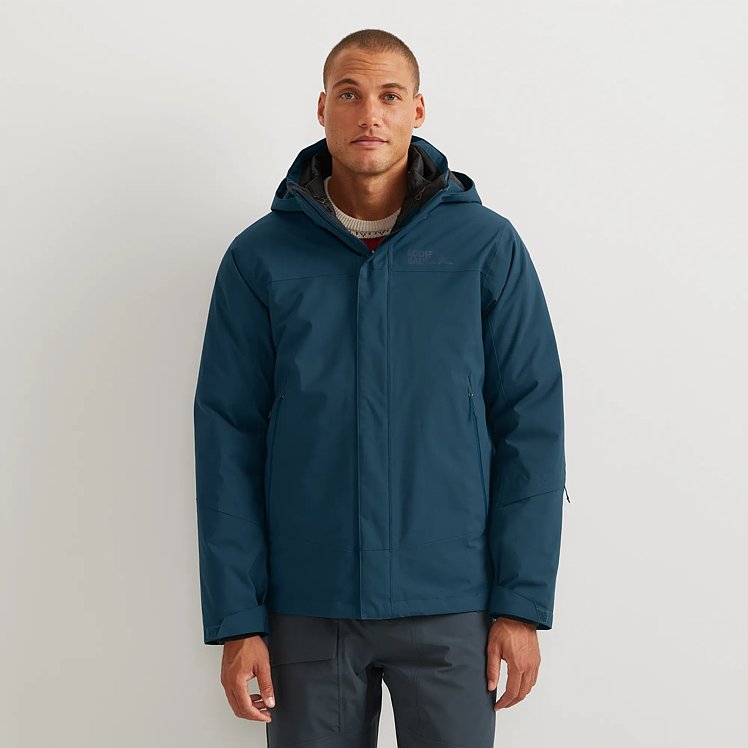 Men's Powder Search 3-in-1 Waterproof Ski Jacket Eddie Bauer