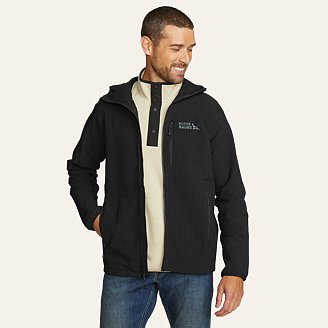 Mens Sandstone Grid Hoodie