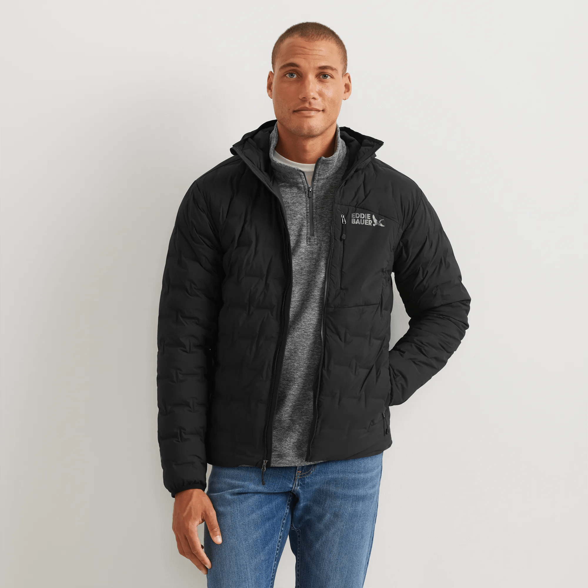 MicroTherm® FreeFuse™ Stretch Down Hooded Jacket