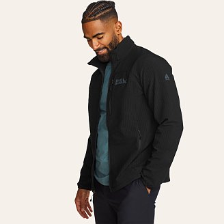 Mens Sandstone Grid Jacket
