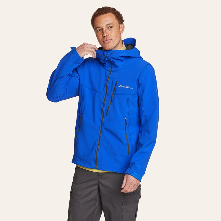 Men s Sandstone Shield Hooded Jacket