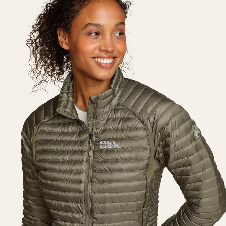 Flattering down jacket hotsell