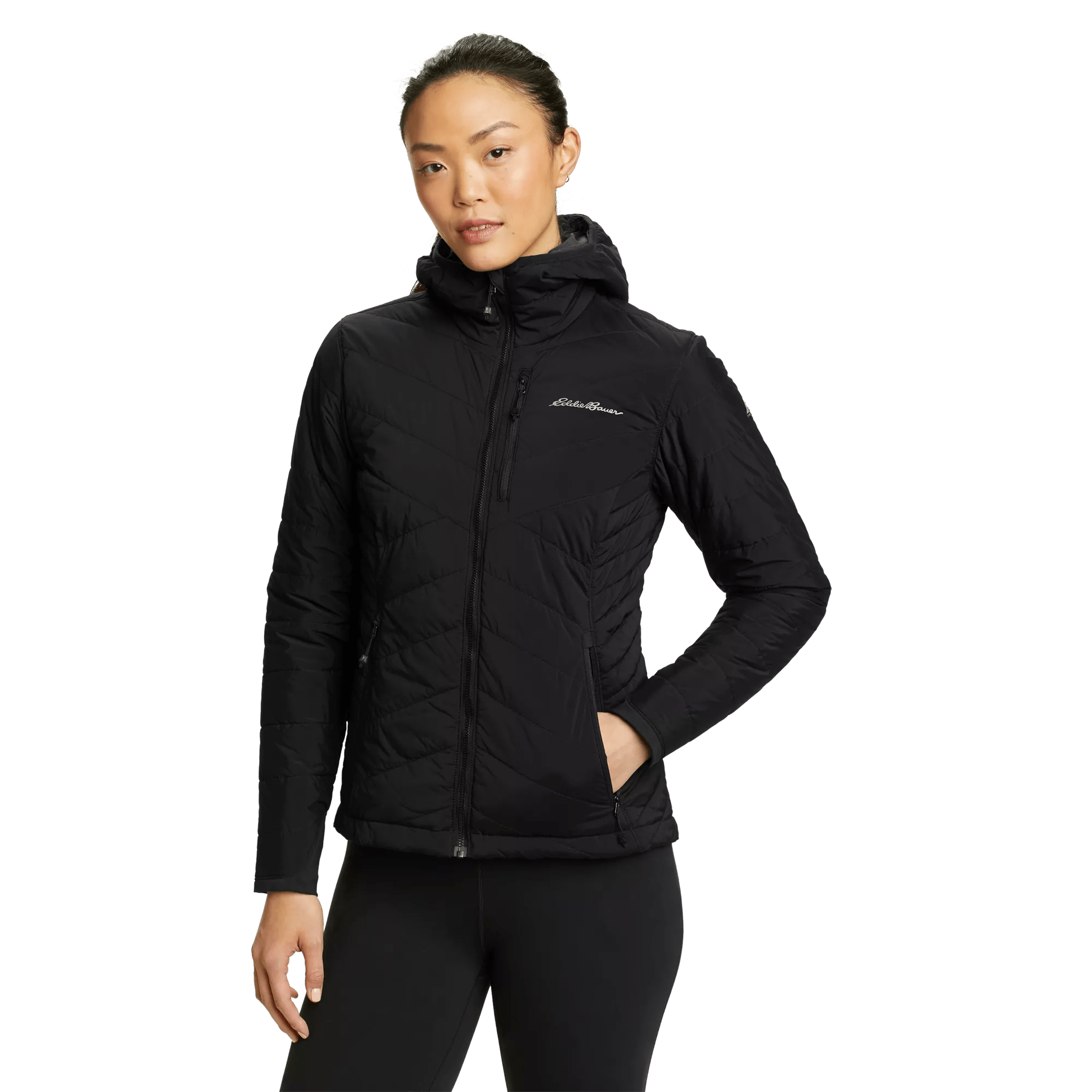 Eddie Bauer IgniteLite Stretch Reversible Hooded Jacket Hamilton Place