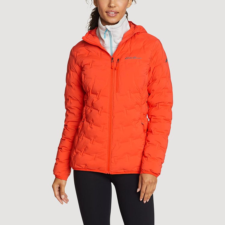 限定値下Eddie Bauer  down puffer jacket Women's Microtherm® Freefuse™ Stretch Down Hooded Jacket | Eddie Bauer