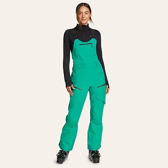 Women's Powder Search Insulated Waterproof Ski Bib | Eddie Bauer Women's Powder Search Insulated Waterproof Ski Bib | Eddie Bauer