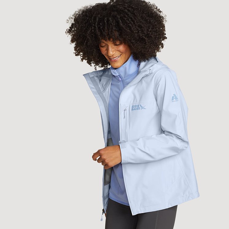 ジャケット [EIDER] RAIN BOMB (Rain Bomb) Women's 3L Jacket Vortex Women's Cloud Shaker Rain Jacket|Military Olive