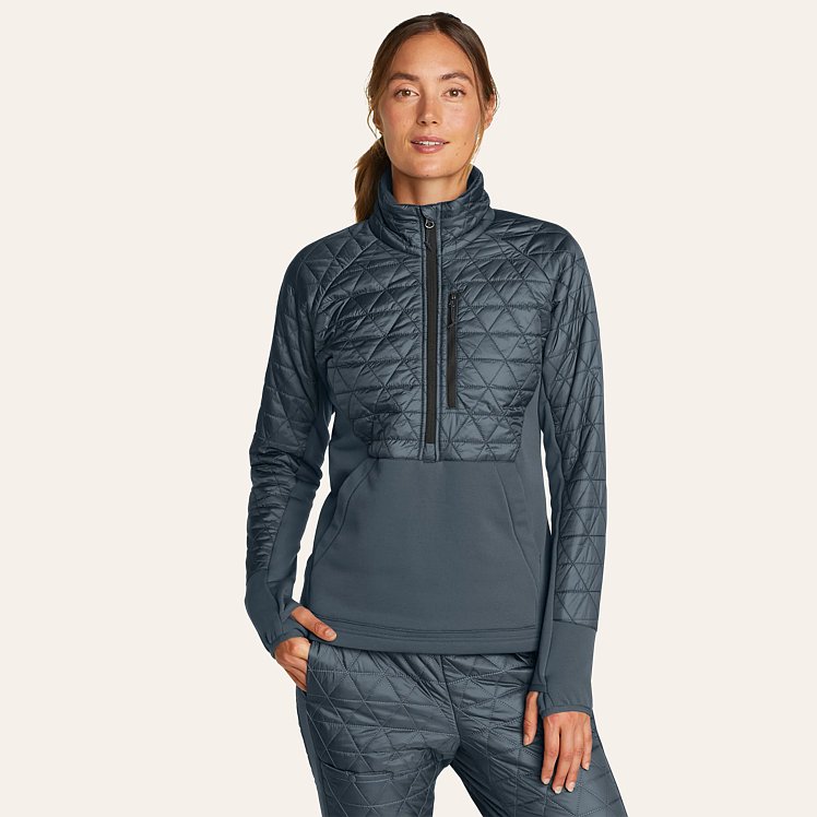 Women's Chair Six Hybrid 1/2-zip Ski Pullover | Eddie Bauer