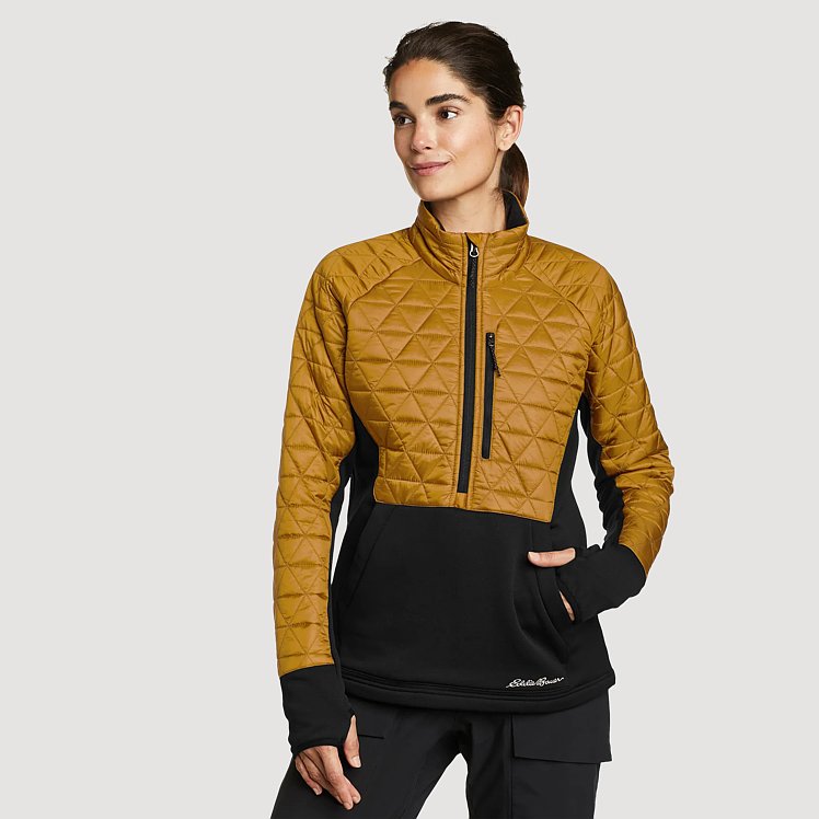 Women's Chair Six Hybrid 1/2-zip Ski Pullover | Eddie Bauer