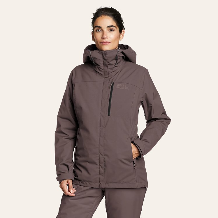 Women's Powder Search 3-in-1 Waterproof Ski Jacket | Eddie Bauer Women's Powder Search 3-in-1 Waterproof Ski Jacket | Eddie Bauer