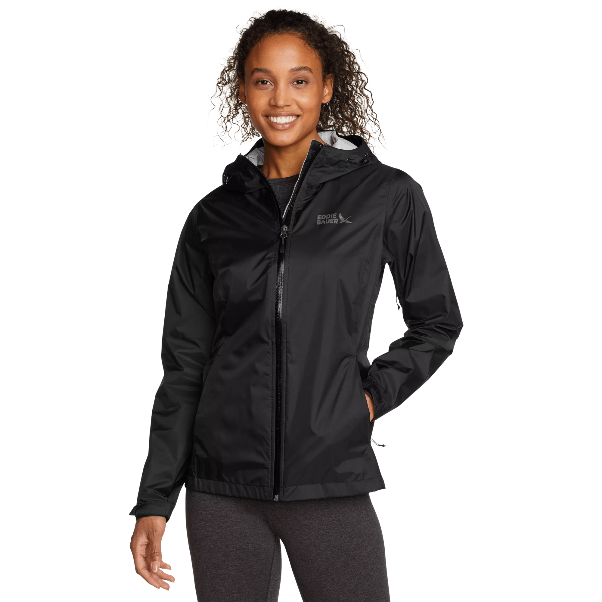 Cloud Cap Waterproof Packable Hooded Rain Jacket