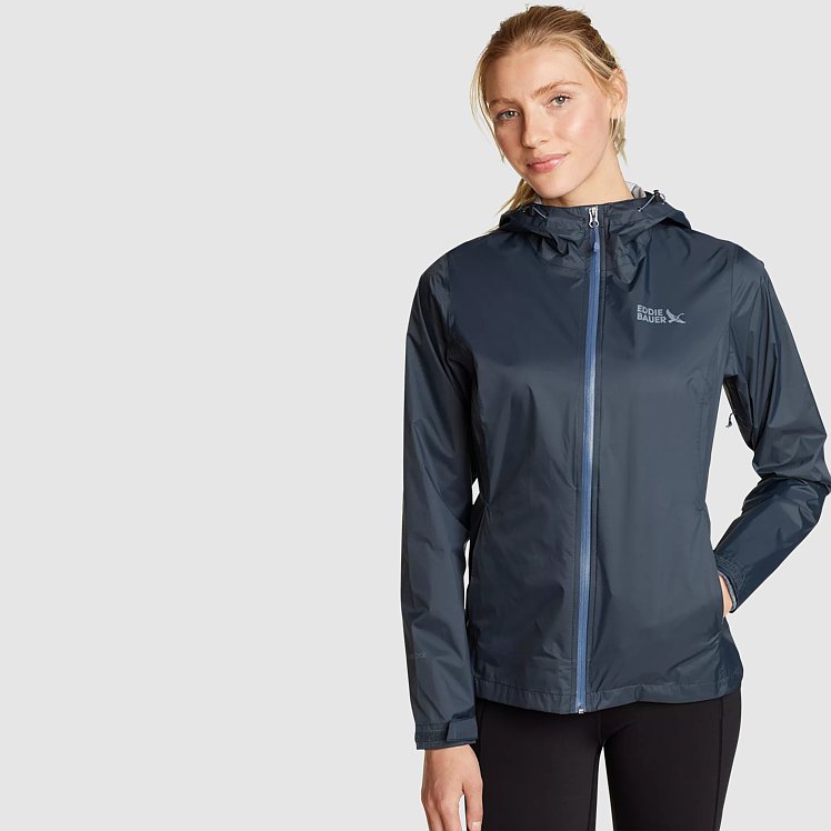 Women s Cloud Cap Waterproof Rain Jacket Eddie Bauer