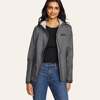 Womens Cloud Cap Waterproof Rain Jacket