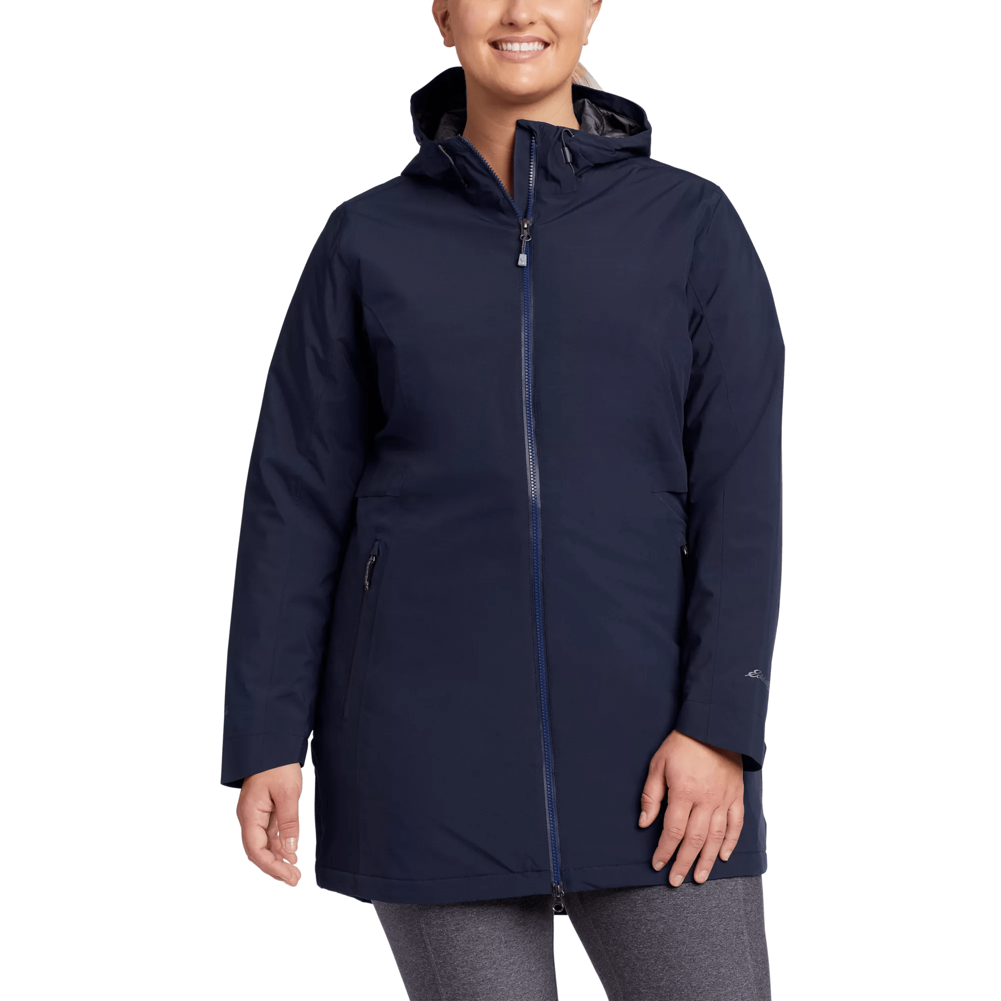 Cloud Cap Insulated Waterproof Trench Coat